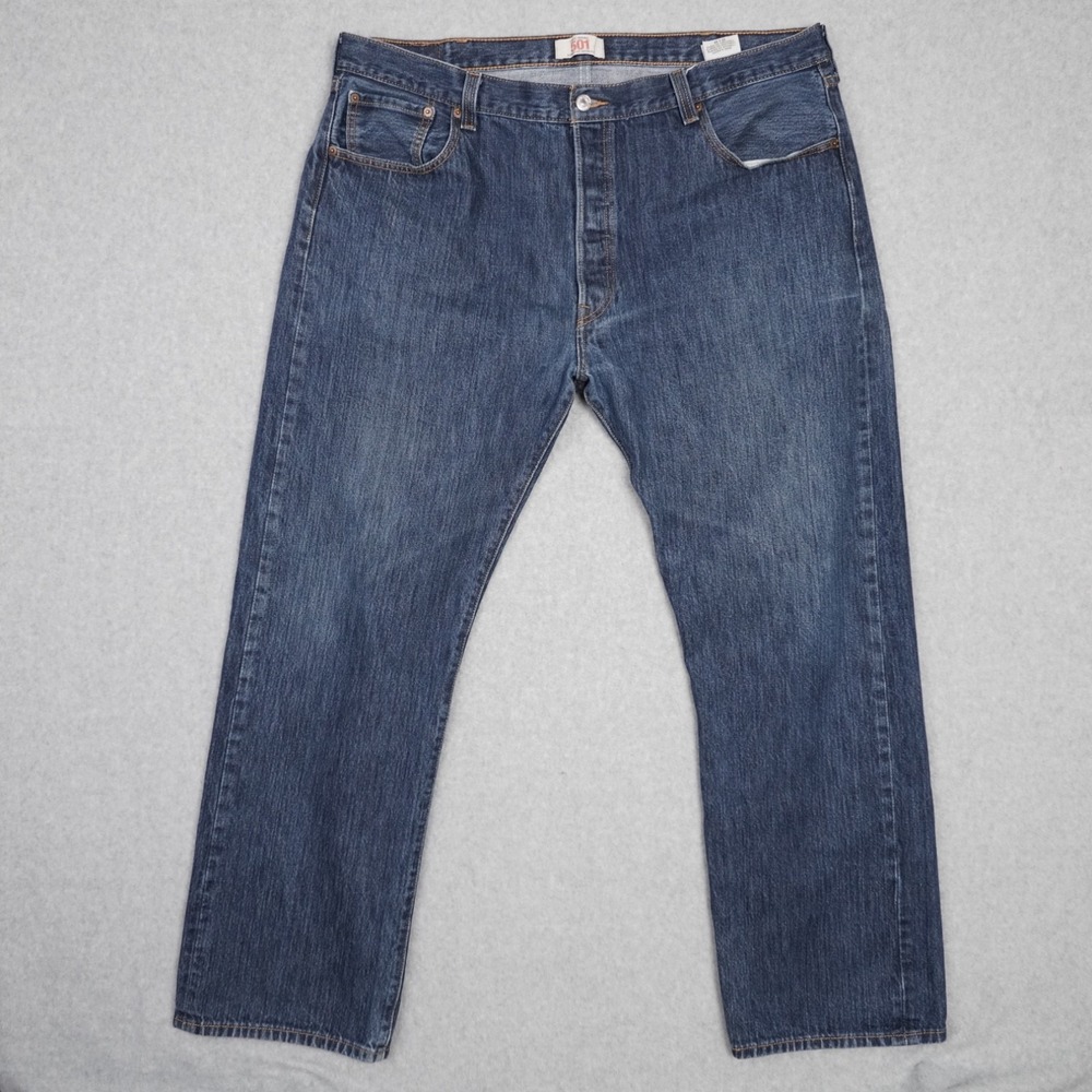 Levis‎ 501 Jeans 42x32 Button Fly Original Fit Straight Leg